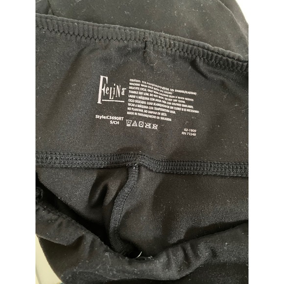 Felina Women's Velvety Soft 3 Pack High Waist Leggings Black Size‎ S - Picture 3 of 4